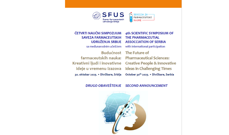 Drugo obaveštnje za IV naučni simpozijum