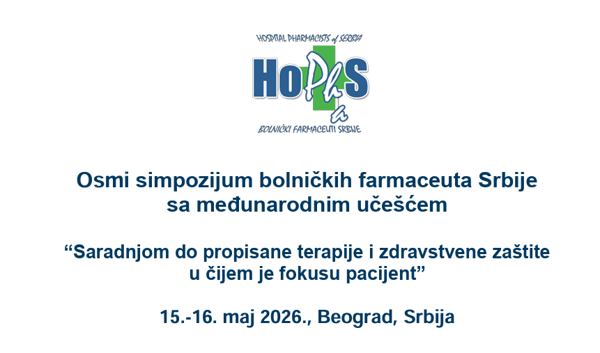 Osmi simpozijum bolničkih farmaceuta